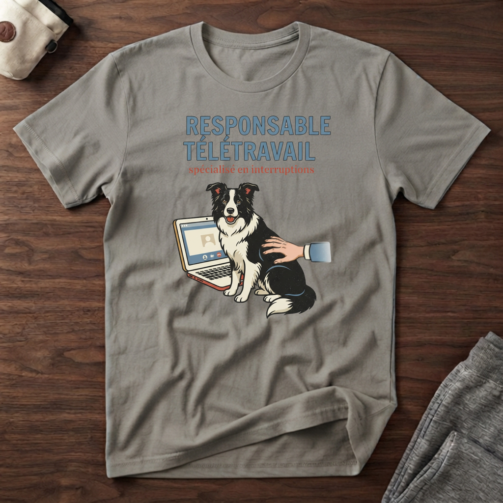 T-Shirt — Responsable télétravail...