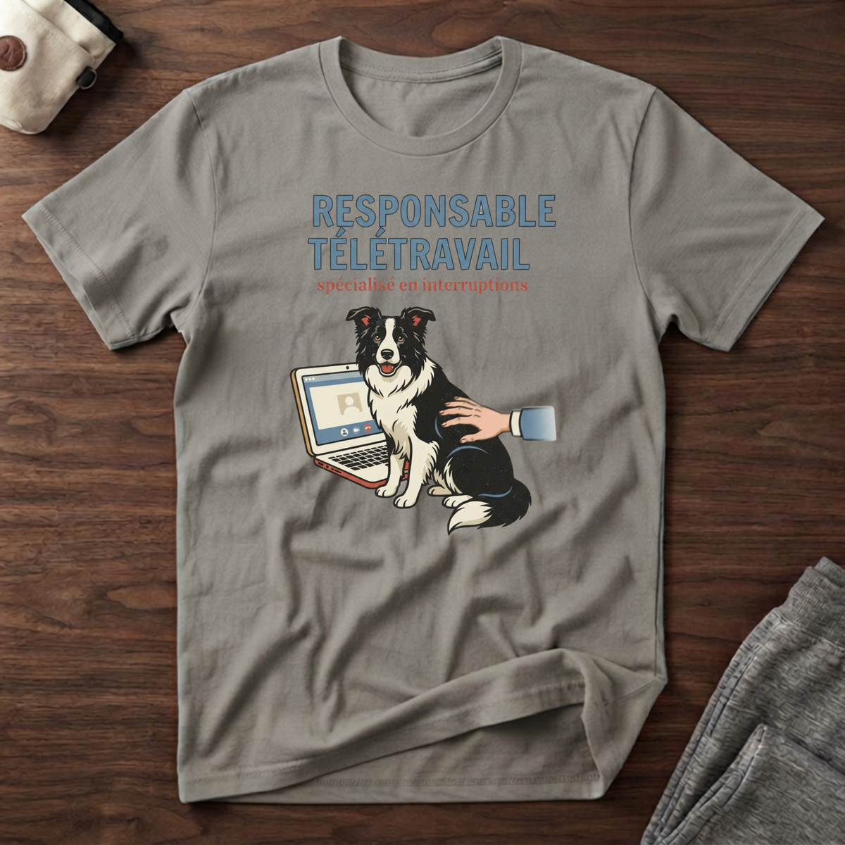 T-Shirt — Responsable télétravail...