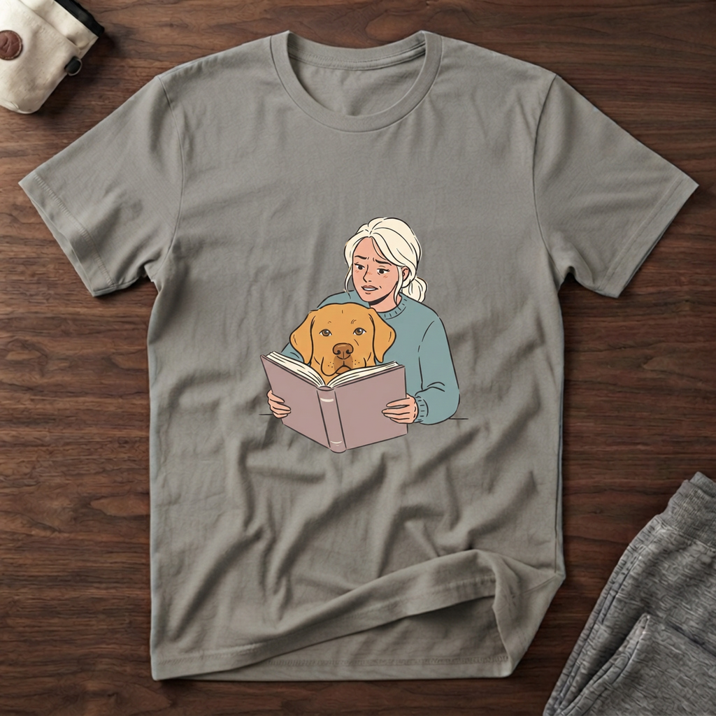 T-Shirt — Un moment de lecture...