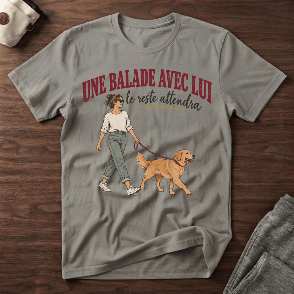 Une balade avec lui - T-Shirt