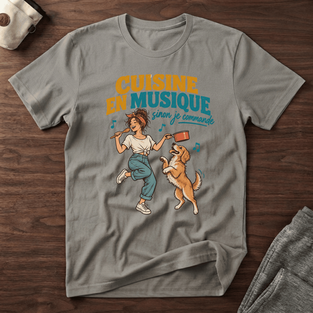 Cuisine en musique - T-Shirt