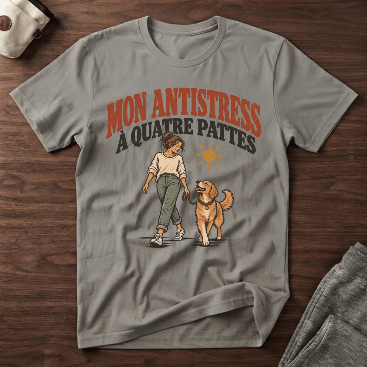 Mon antistress à quatre pattes - T-Shirt