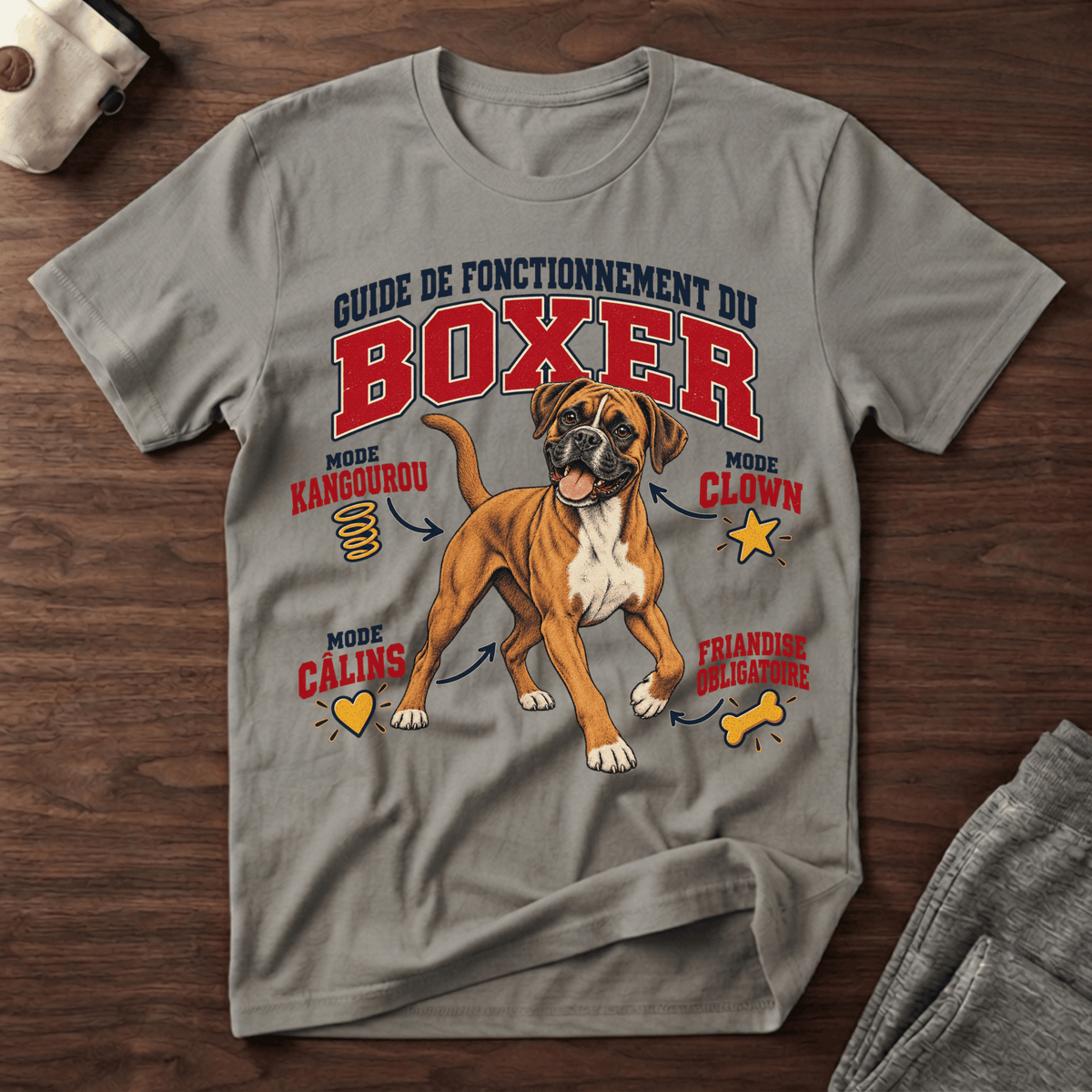 Guide de Fonctionnement du Boxer - T-Shirt