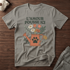 L'amour pousse ici - T-Shirt