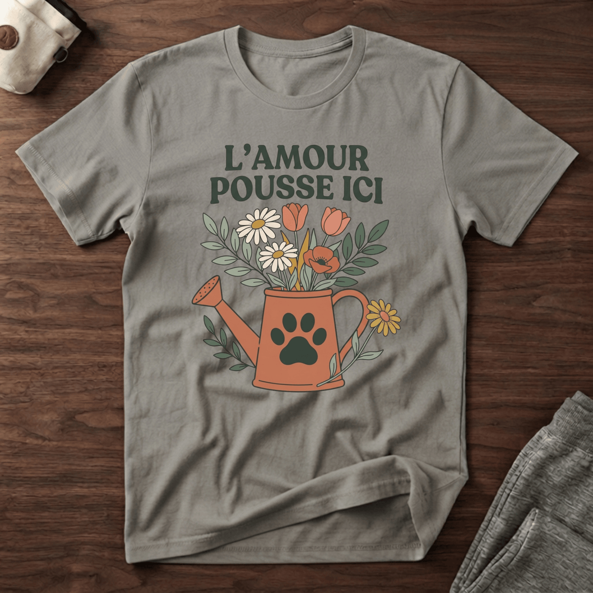 L'amour pousse ici - T-Shirt
