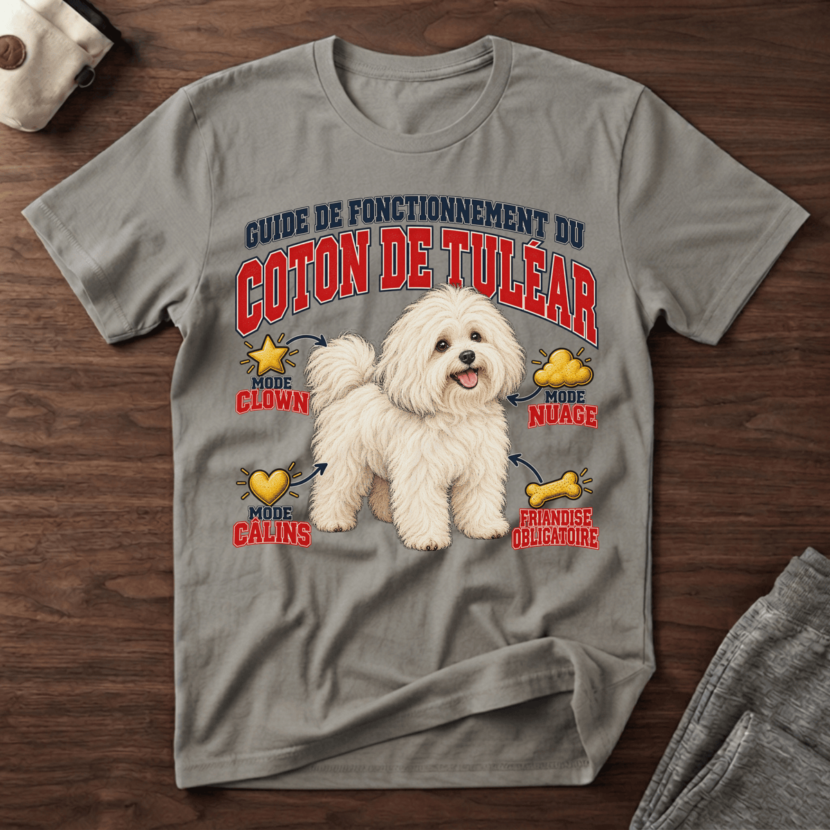 Guide de Fonctionnement du Coton de Tuléar - T-Shirt