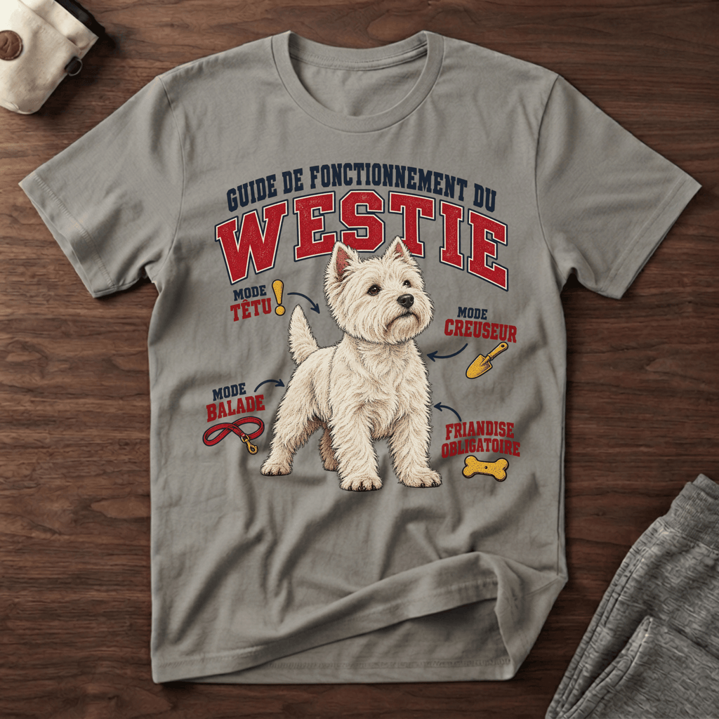 Guide de Fonctionnement du Westie - T-Shirt