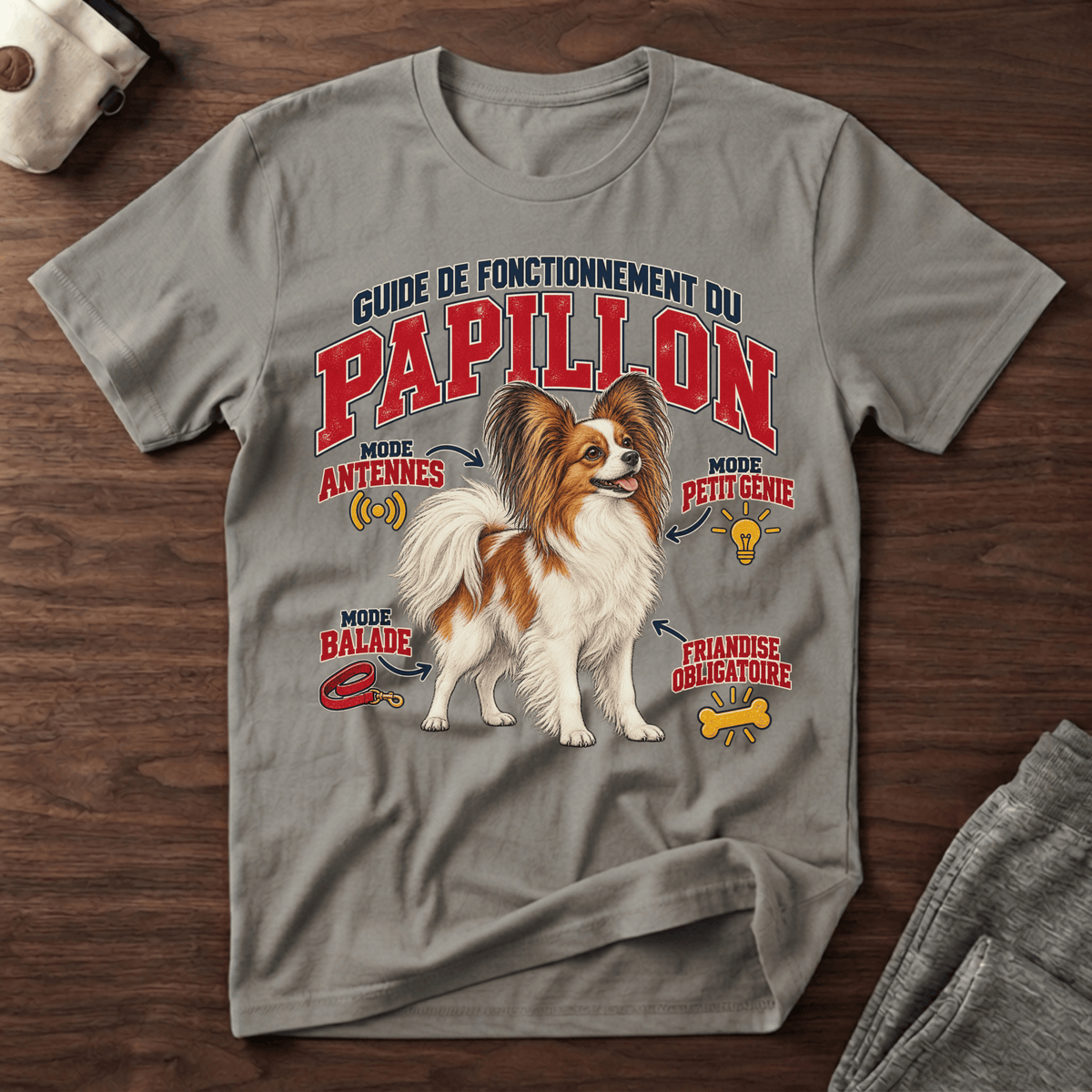 Guide de Fonctionnement du Papillon - T-Shirt
