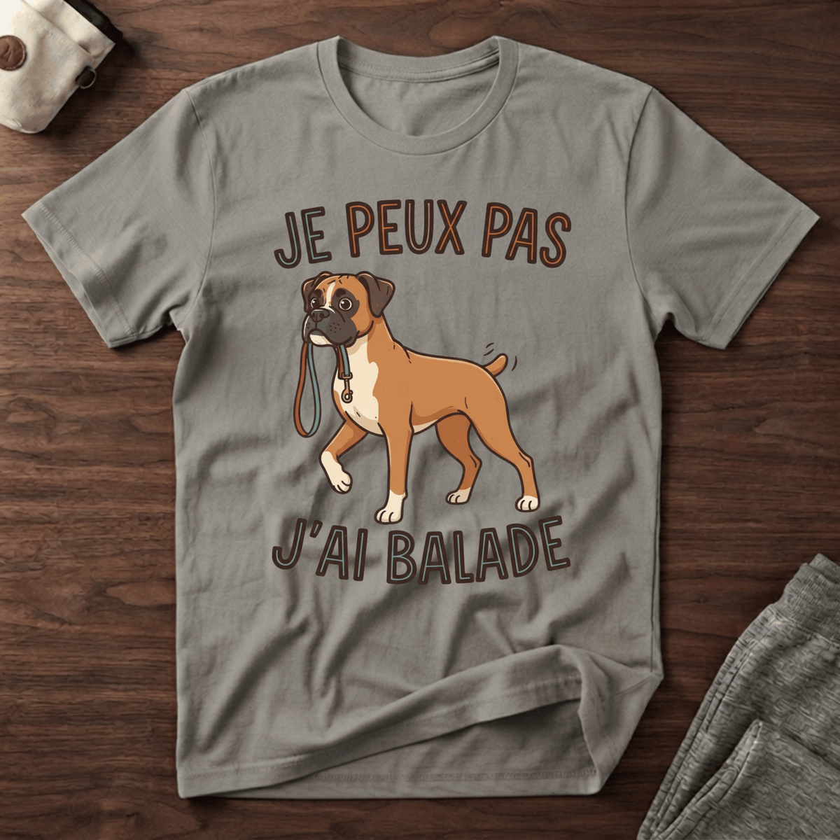 Je peux pas j'ai balade / Boxer - T-Shirt