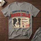 Permis de travail du Border Collie - T-Shirt