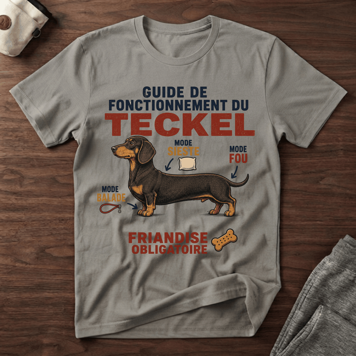 Guide de fonctionnement du TECKEL - T-Shirt