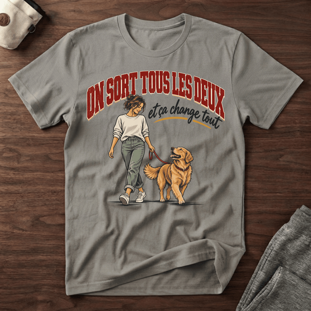 On sort tous les deux - T-Shirt