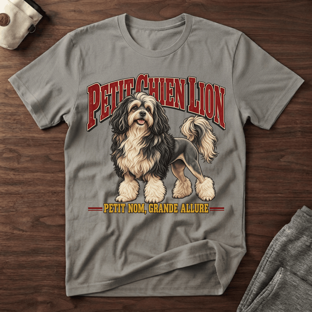 Petit Chien Lion - T-Shirt