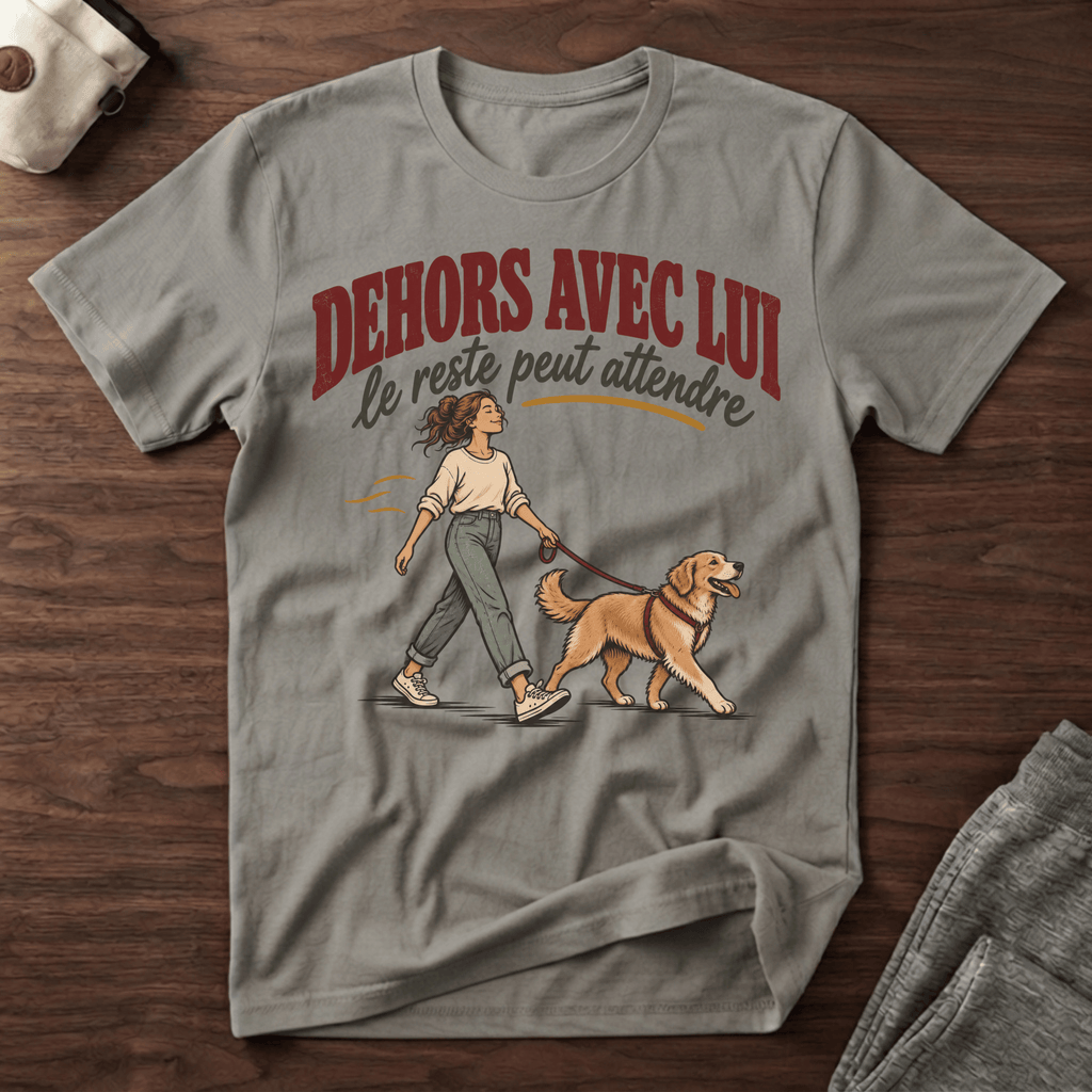 Dehors avec lui - T-Shirt