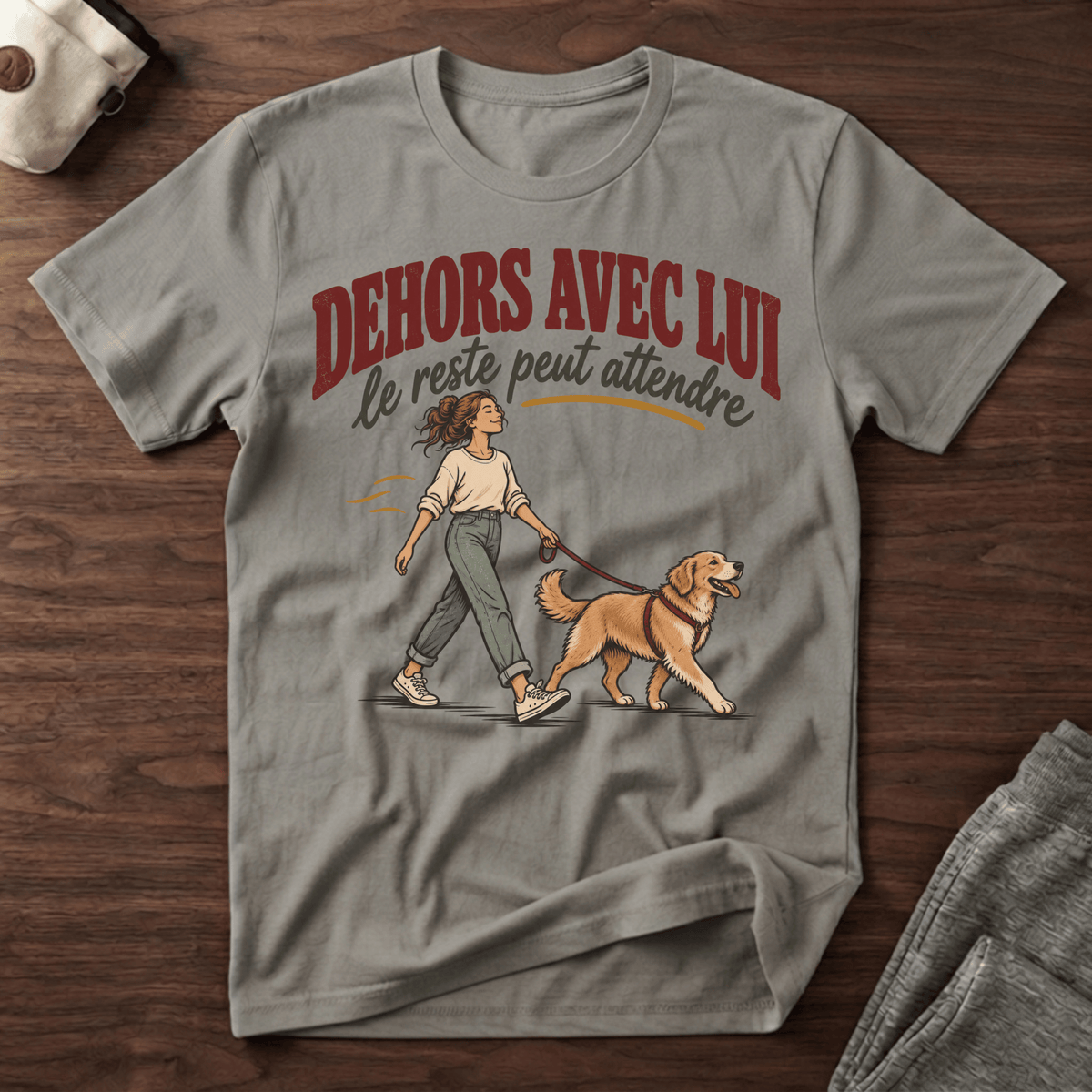 Dehors avec lui - T-Shirt