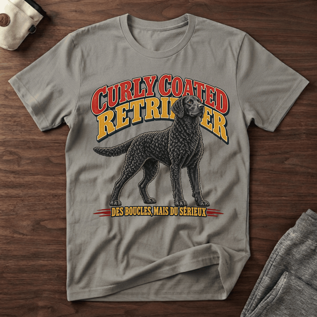 Curly Coated Retriever - T-Shirt