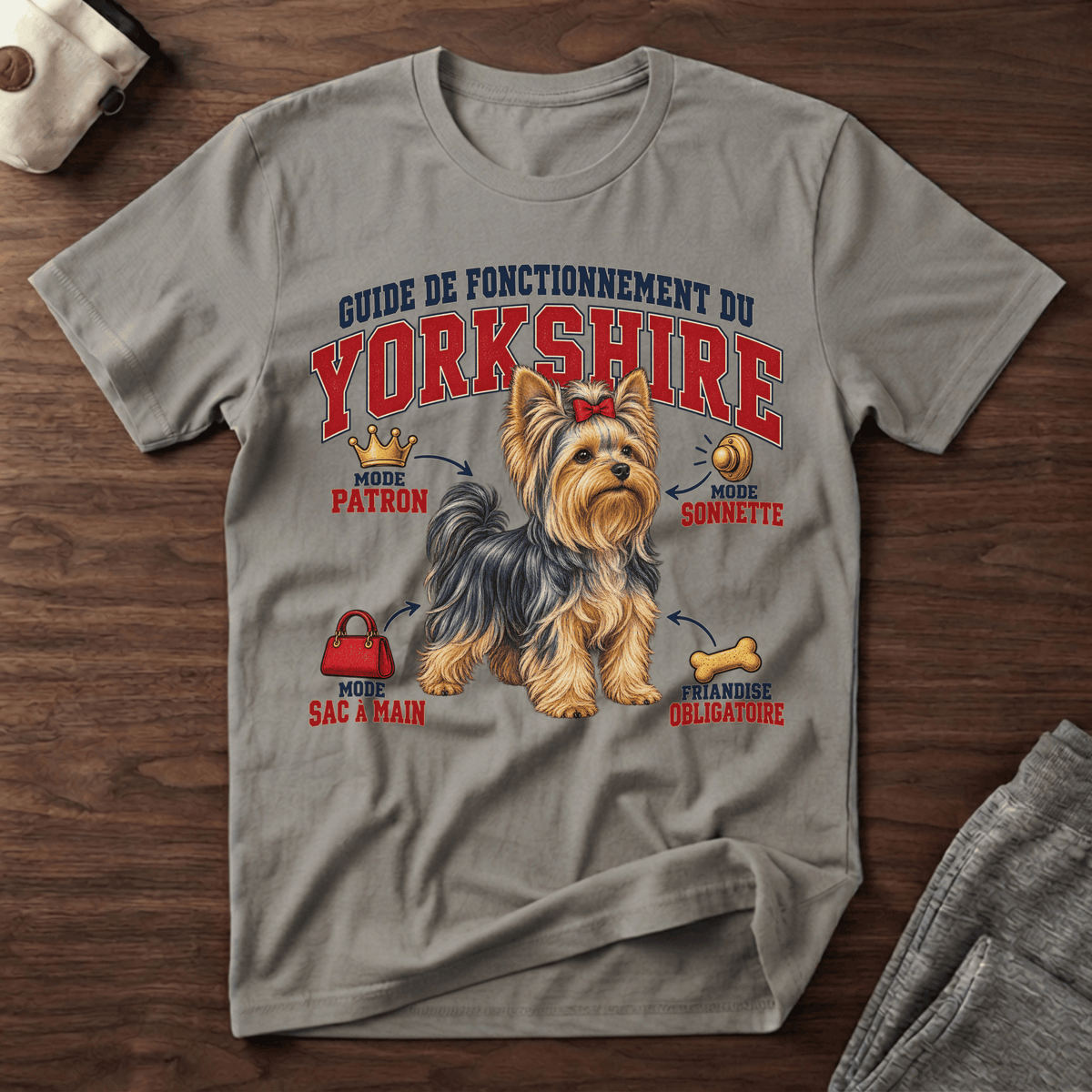 Guide de Fonctionnement du Yorkshire - T-Shirt