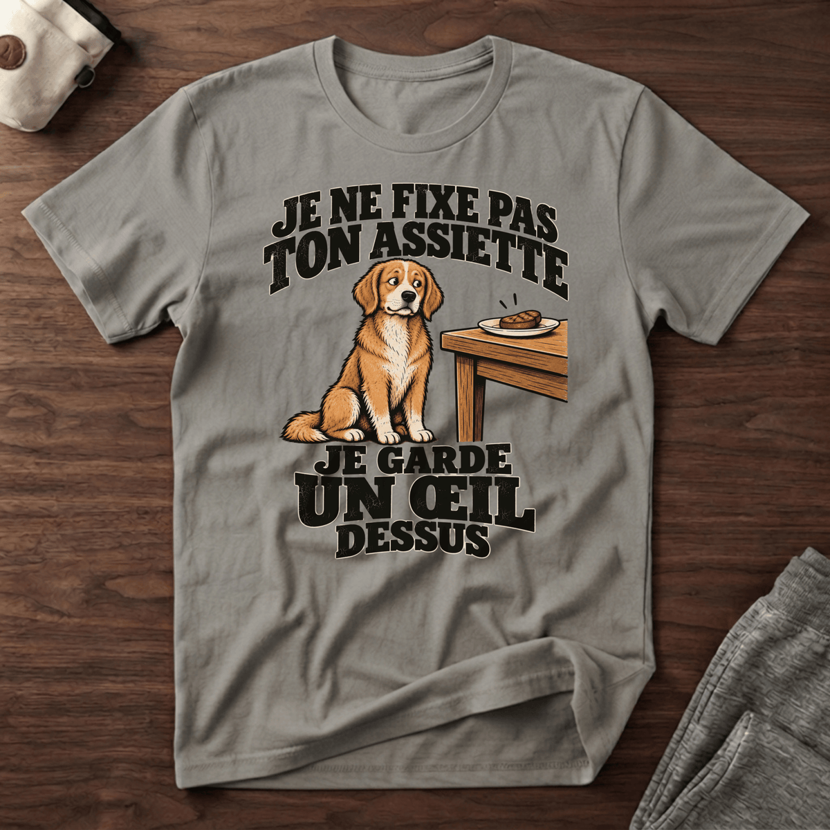 Je ne fixe pas ton assiette - T-Shirt