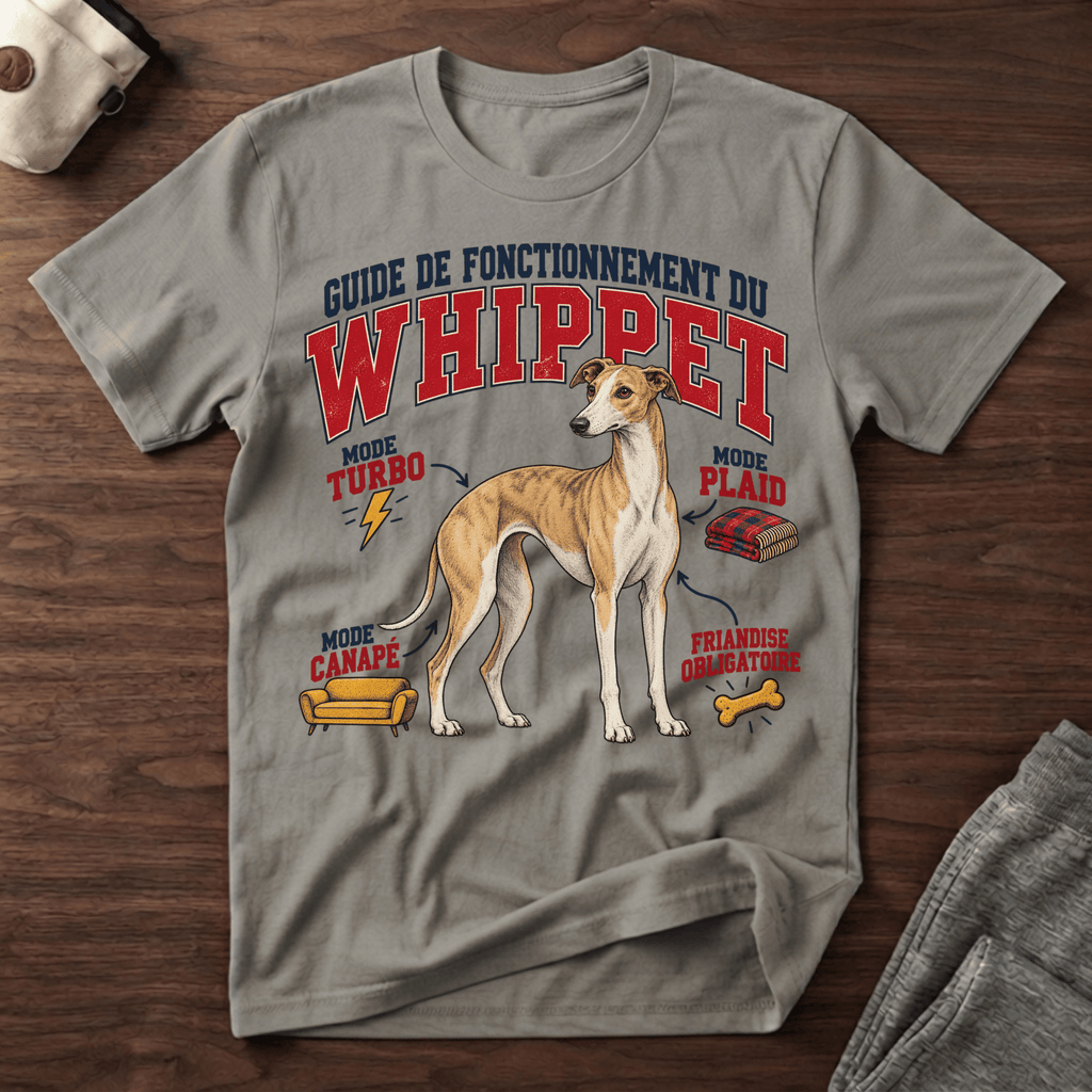 Guide de Fonctionnement du Whippet - T-Shirt