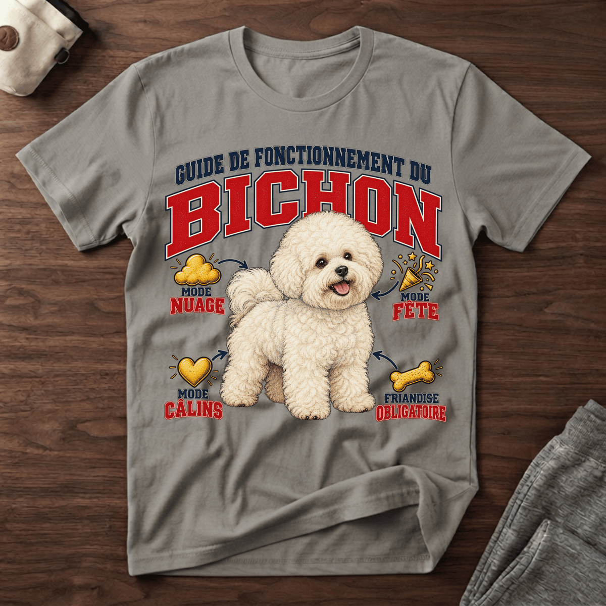 Guide de Fonctionnement du Bichon - T-Shirt