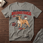 Guide de fonctionnement du Bouledogue Français - T-Shirt