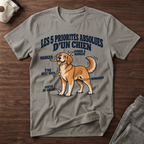 Les 5 priorités absolues d'un chien - T-Shirt