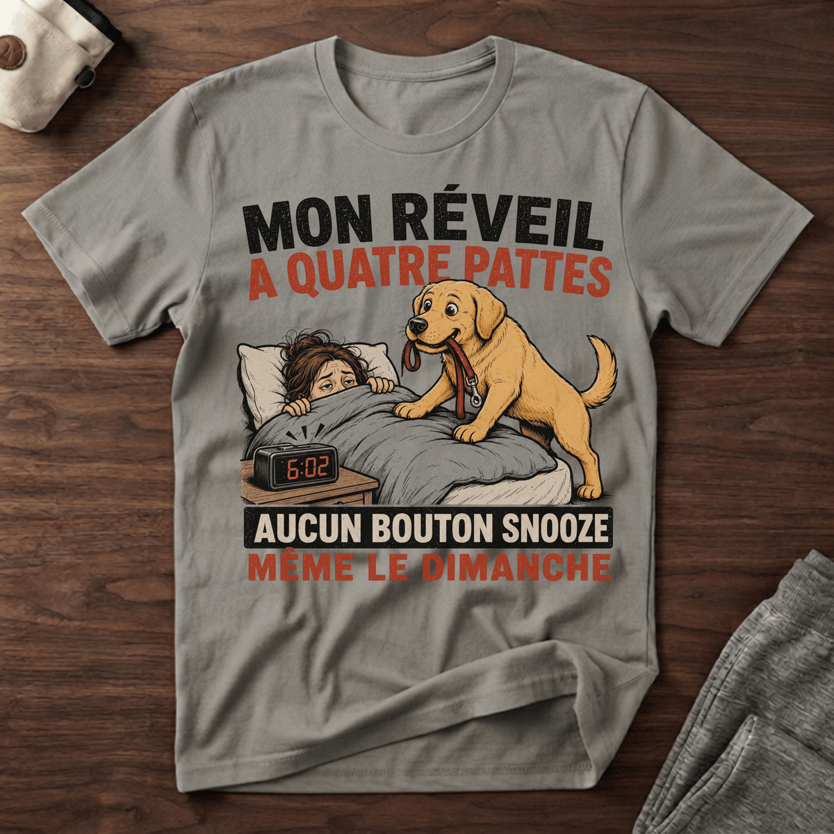Mon réveil... - T-Shirt