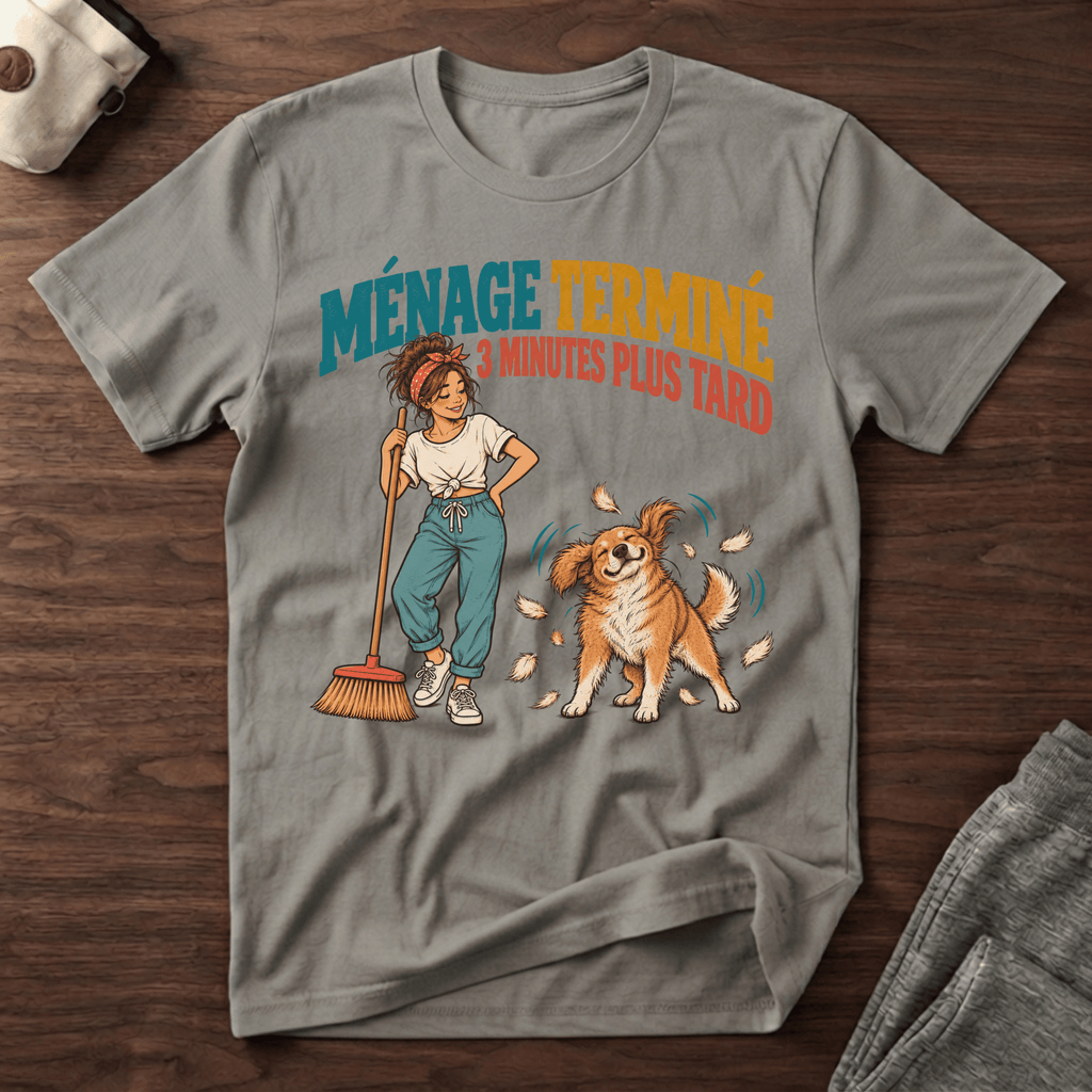 Ménage terminé... 3 minutes plus tard - T-Shirt