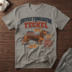 Certificat d'homologation du teckel - T-Shirt