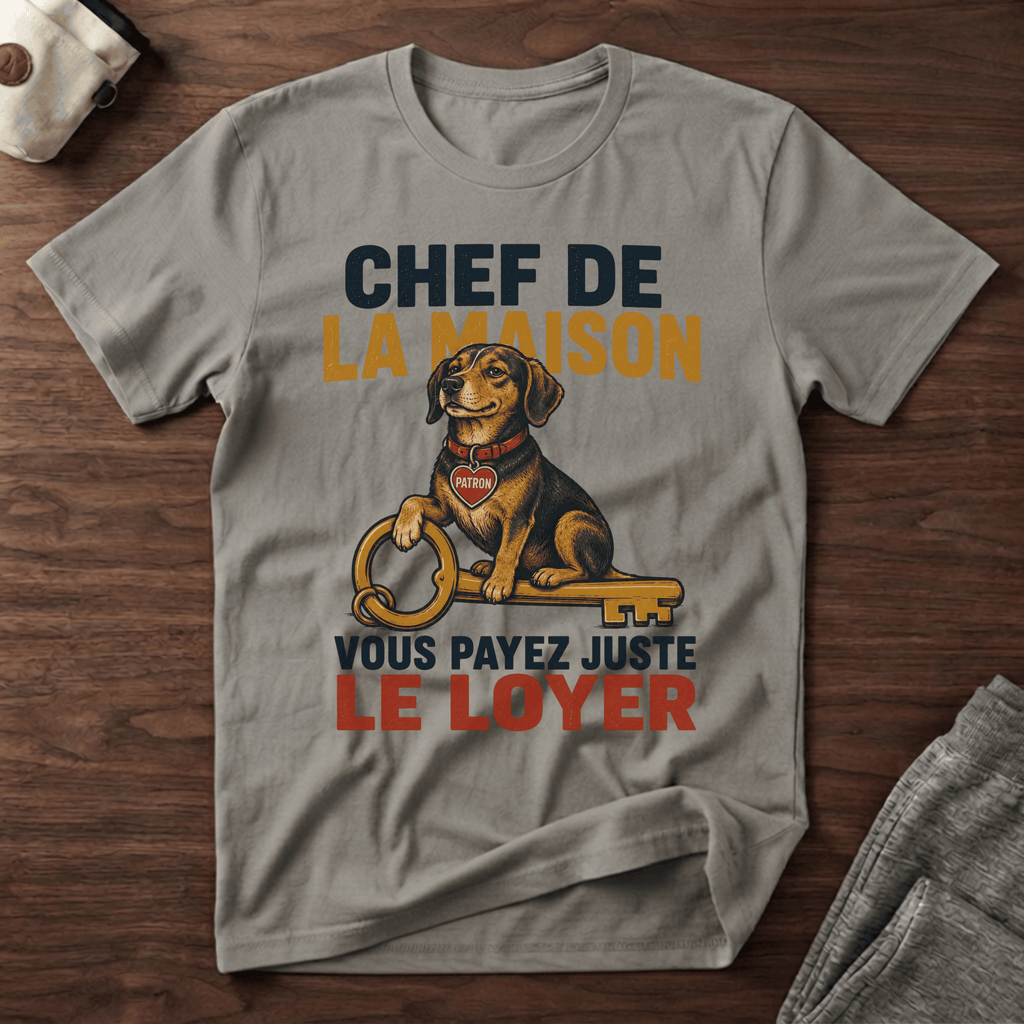 Chef de la maison - T-Shirt