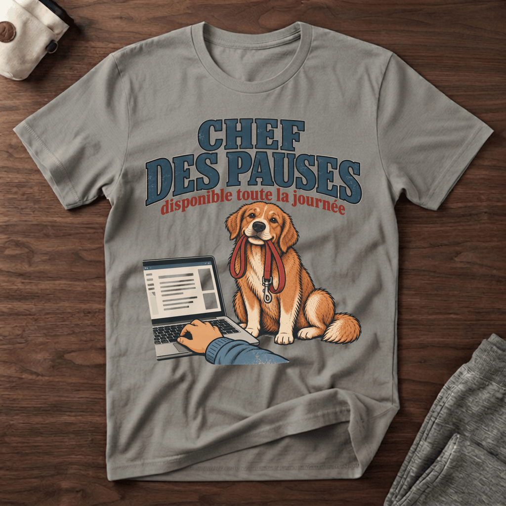 Chef des pauses - T-Shirt