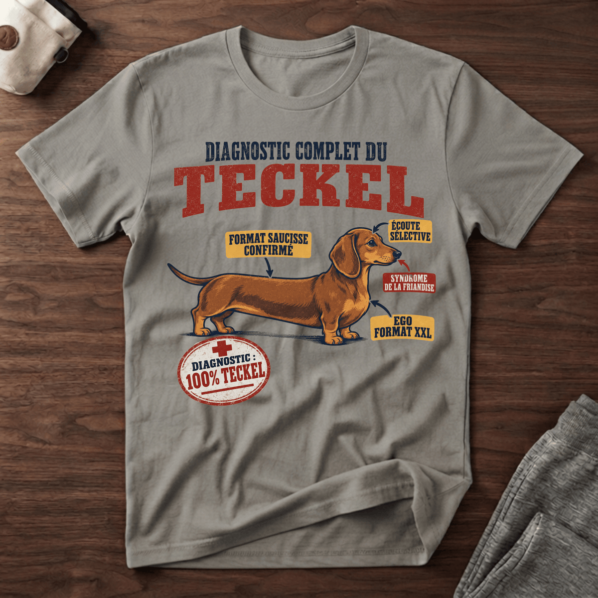 Diagnostic complet du teckel - T-Shirt