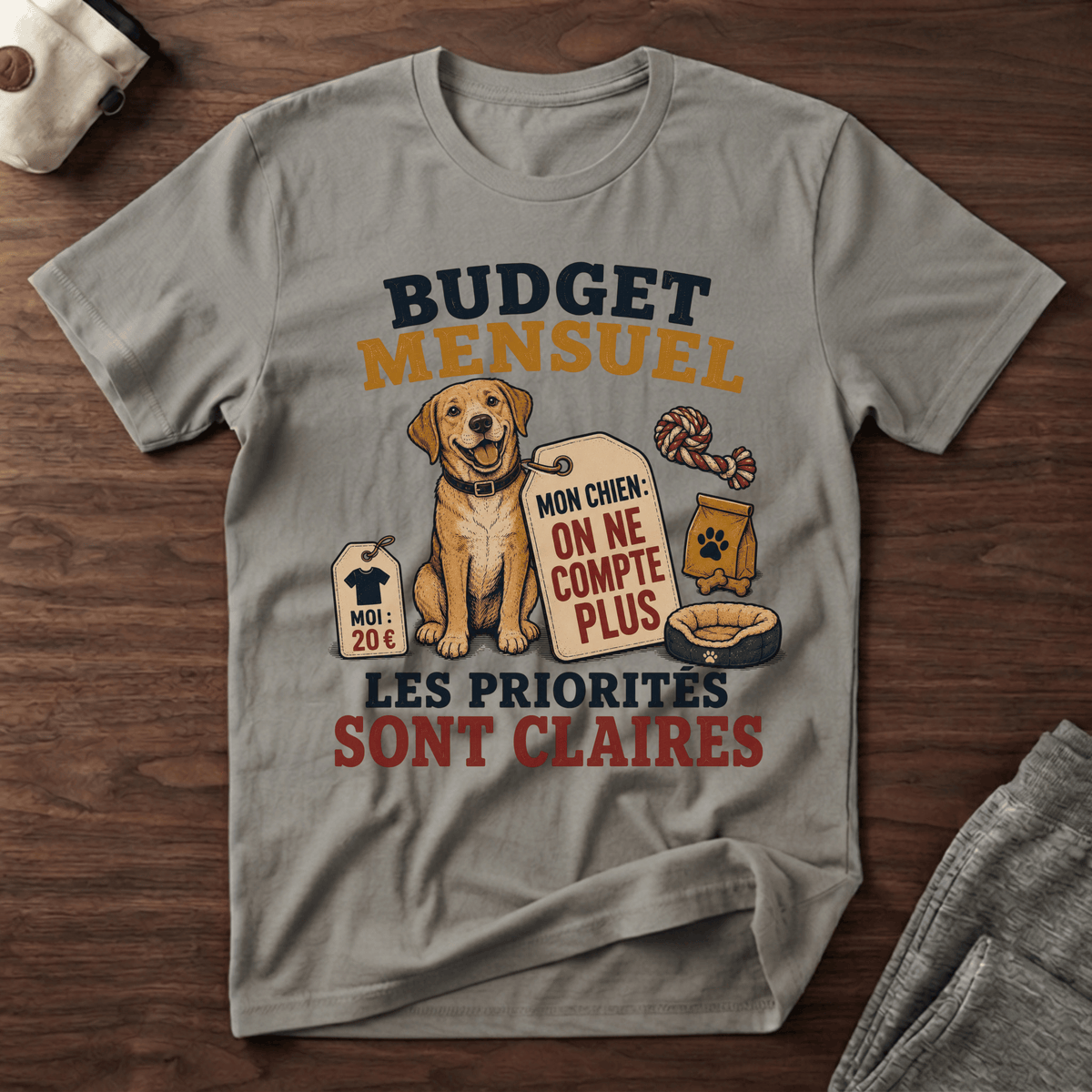 Budget mensuel - T-Shirt