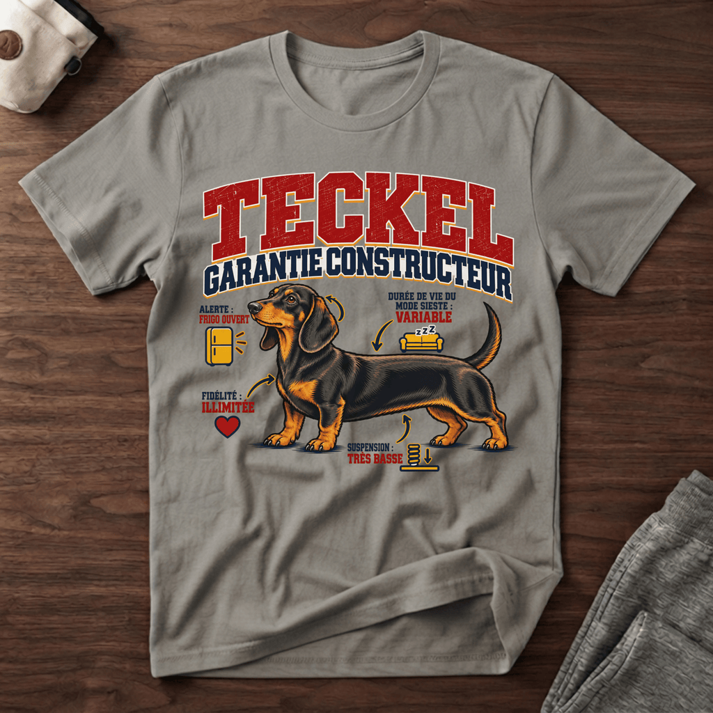 Teckel garantie constructeur - T-Shirt