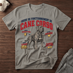 Guide de Fonctionnement du Cane Corso - T-Shirt