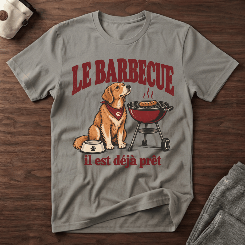 Le barbecue, est déjà prêt - T-Shirt