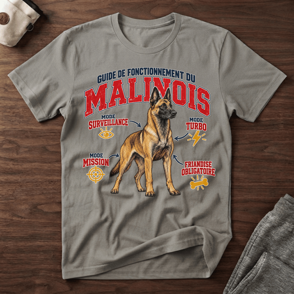 Guide de Fonctionnement du Malinois - T-Shirt