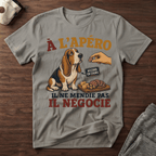À l'apéro il ne mendie pas - T-Shirt