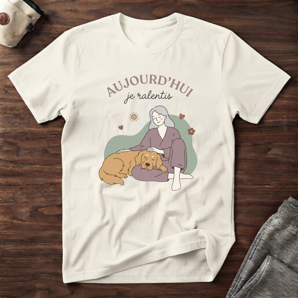 Aujourd'hui, je ralentis - T-Shirt