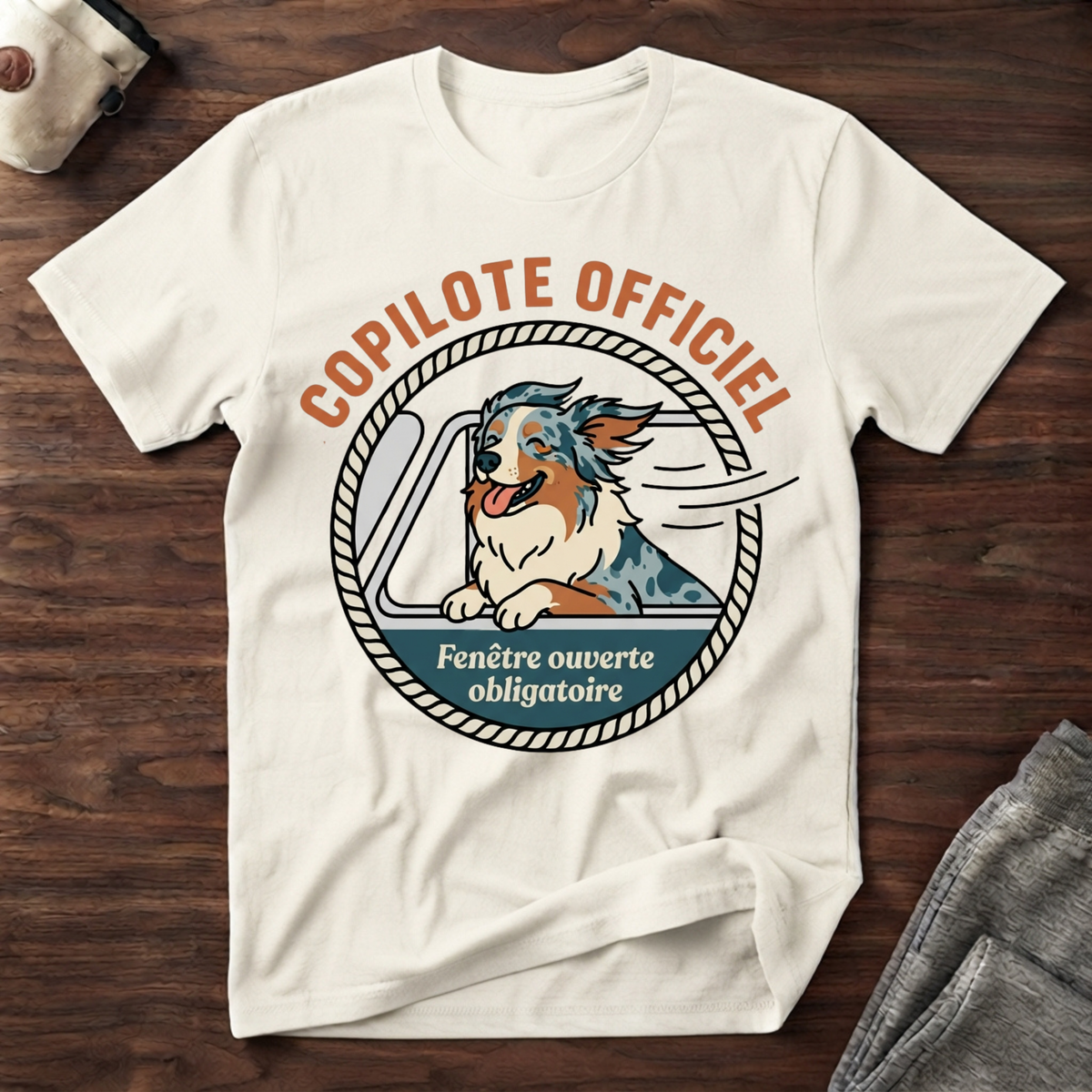 T-Shirt — Copilote Officiel