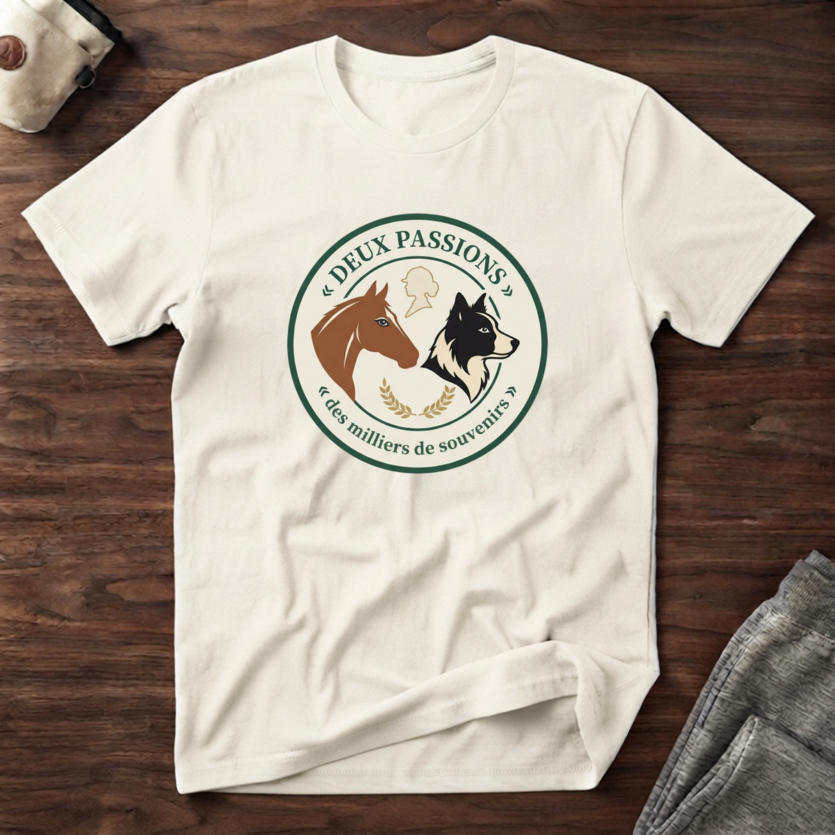 T-Shirt — Deux passions, des milliers de souvenirs