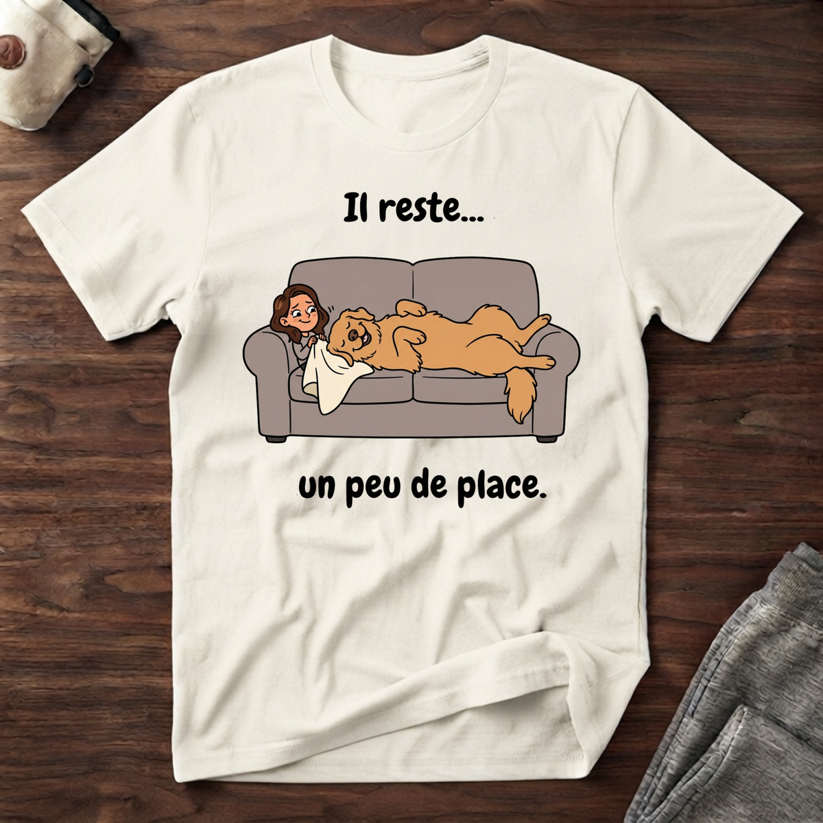 T-Shirt — Il reste... un peu de place