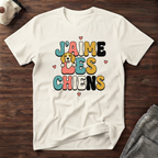T-Shirt — J'AIME LES CHIENS