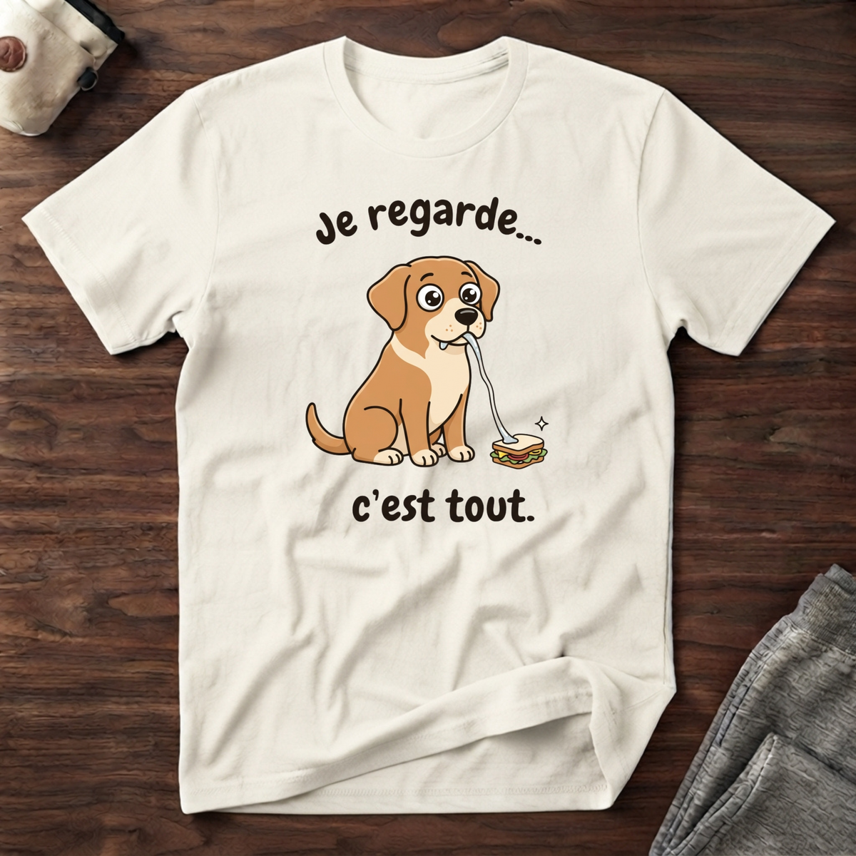 T-Shirt — Je regarde... c'est tout