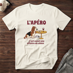 T-Shirt — L'apéro, c'est aussi une affaire de chien