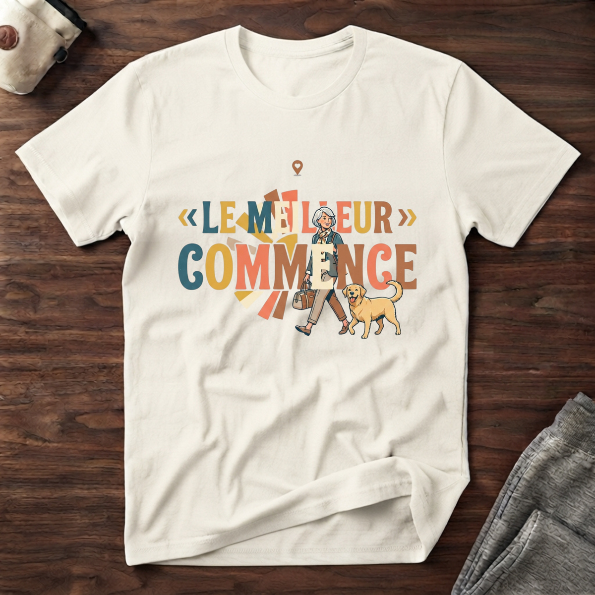 T-Shirt — Le meilleur commence