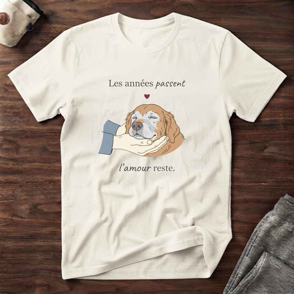 T-Shirt — Les années passent, l'amour reste