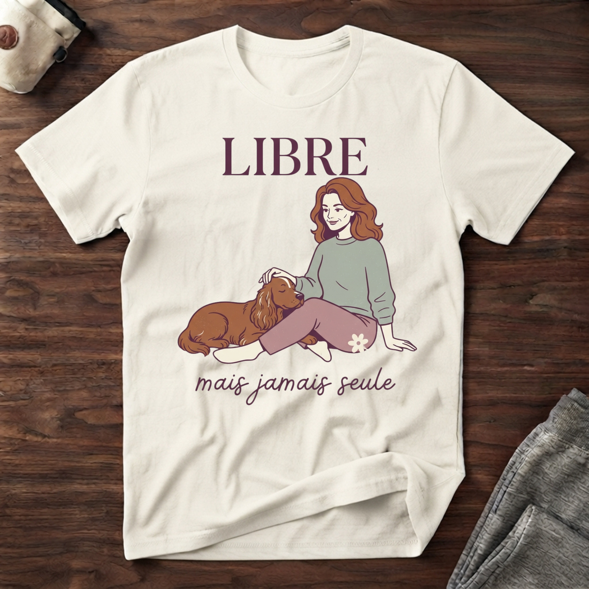 Libre mais jamais seule - T-Shirt