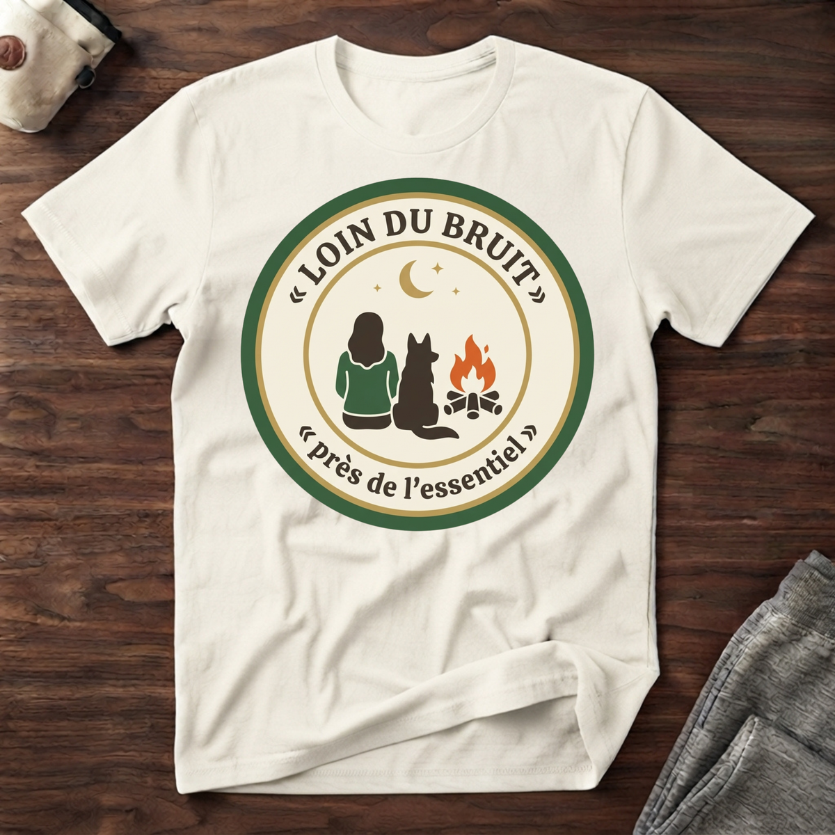 T-Shirt — Loin du bruit, près de l'essentiel