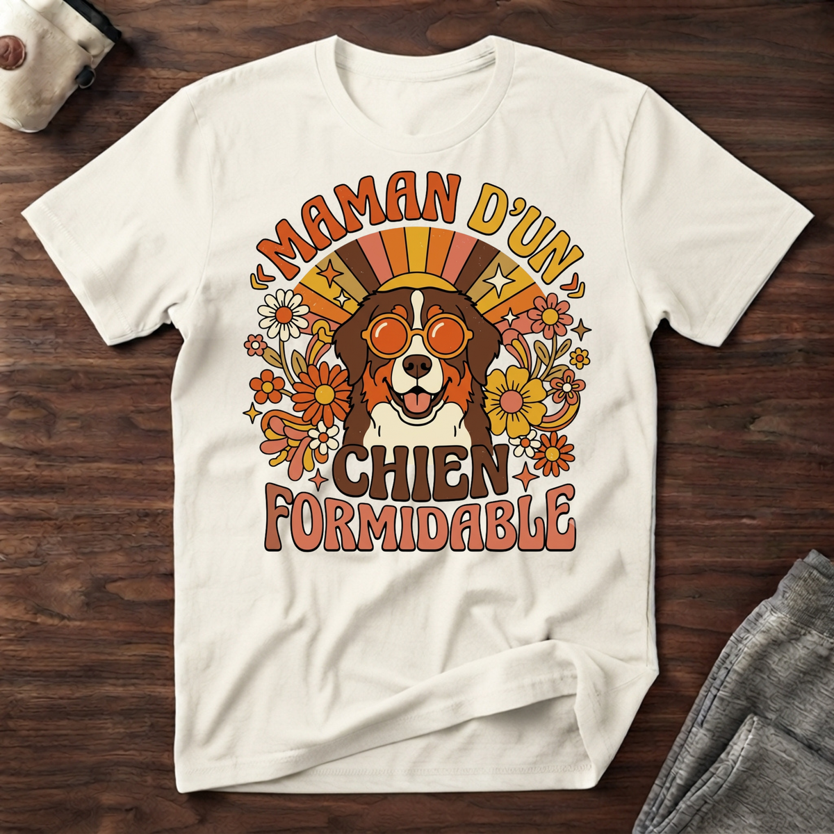 T-Shirt — Maman d'un chien formidable
